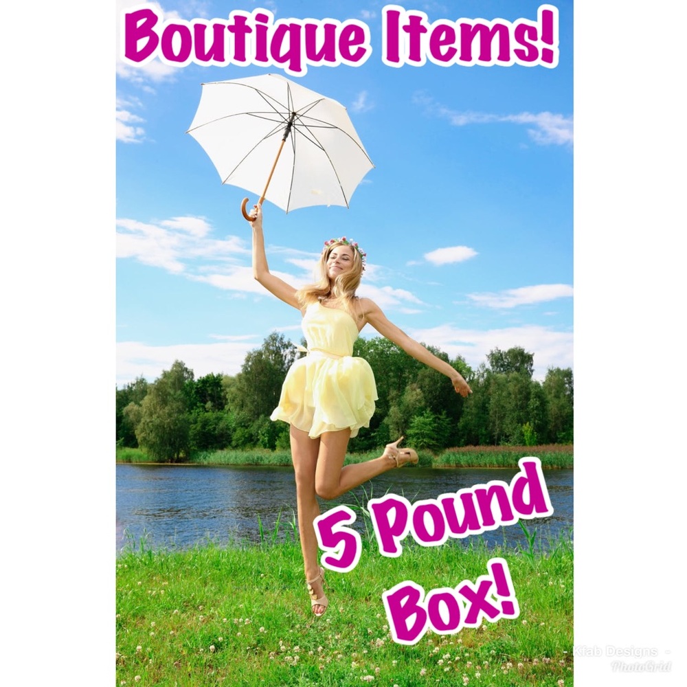 🌺Kfab Boutique Box! 5 Pounds Spring/Summer Styles - Picture 2 of 2